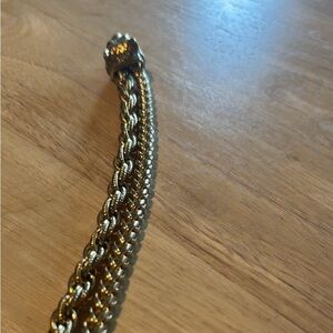 Gold Braided Bracelet